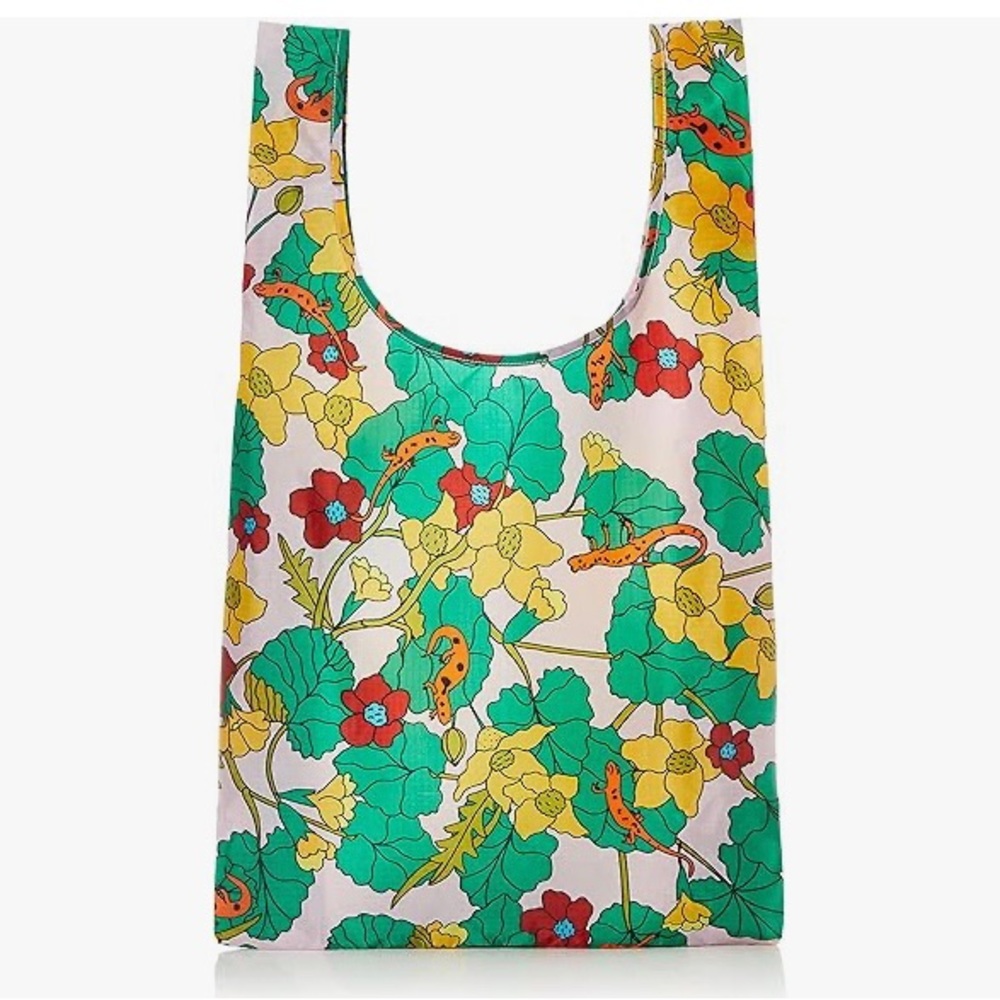 Baggu Standard Reusable Tote Bag 
Marigold Newt Brand New‎